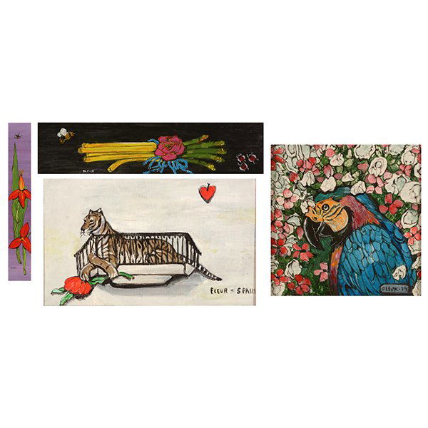 Flure Cowles "Tropical", "Spectator", "Parrot in (1 of 10)