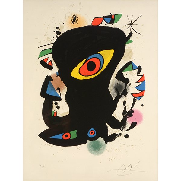 Joan Miro "Poster for Inaugural Exhibit of the Maeght (1 of 10)