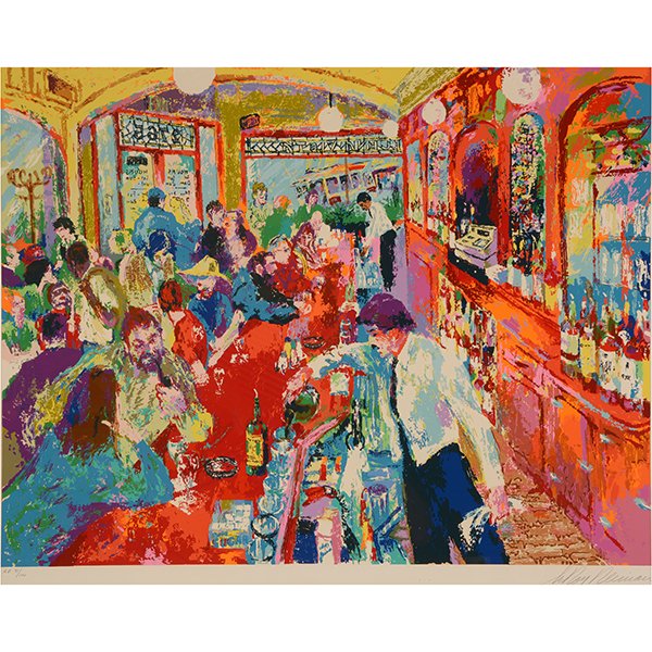 Leroy Neiman "Buena Vista Bar" serigraph (1 of 10)