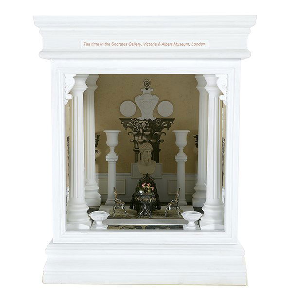 Tea Time in Socrates Gallery Miniature by Tom Roberts (1 of 5)