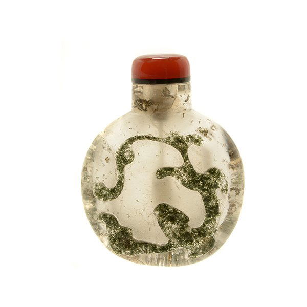 A Moss Agate Snuff Bottle, 19th Century (1 of 7)