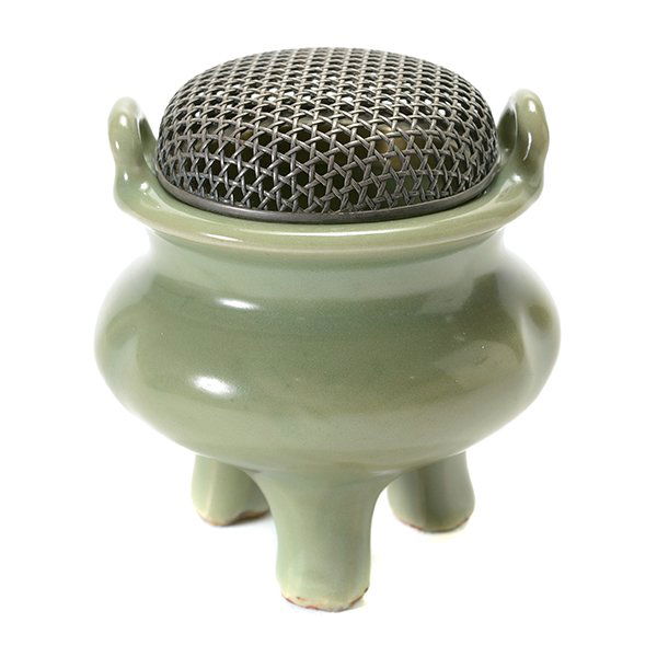A Small Longquan Celadon Glazed Tripod Censer, (1 of 9)