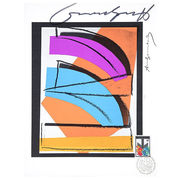 Andy Warhol "Undro against disaster" offset lithograph (1 of 8)