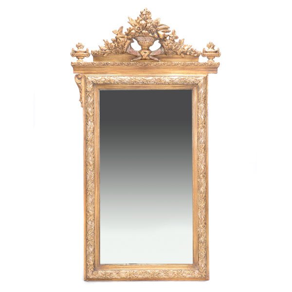 Swedish Neoclassical Giltwood and Gilt Composition Pier (1 of 4)