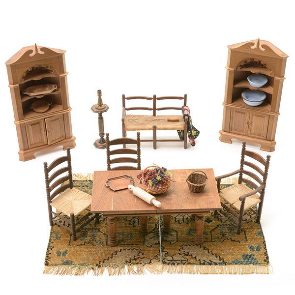 Collection of Country Style Dinning Room Furnishings (1 of 8)