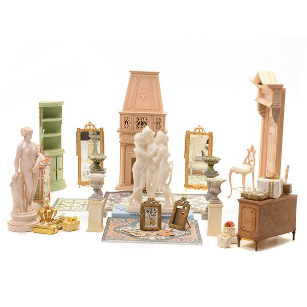 Collection of Neoclassical Furnishings and Accessories (1 of 10)