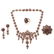 Victorian Bohemian Garnet, Silver-Gilt, Gilt-Metal