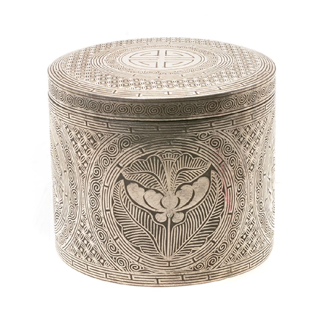 A Korean Mix-Metal Circular Box (1 of 9)