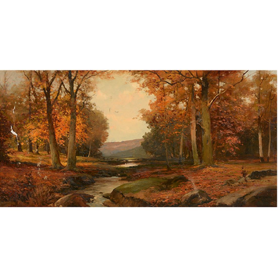 Robert Wood "Serenity" oil on canvas (1 of 9)