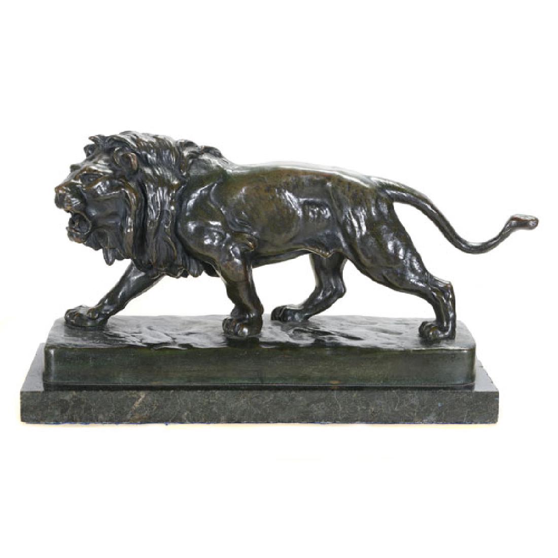 After Henri Vidal "Lion Rugissant" bronze (1 of 6)