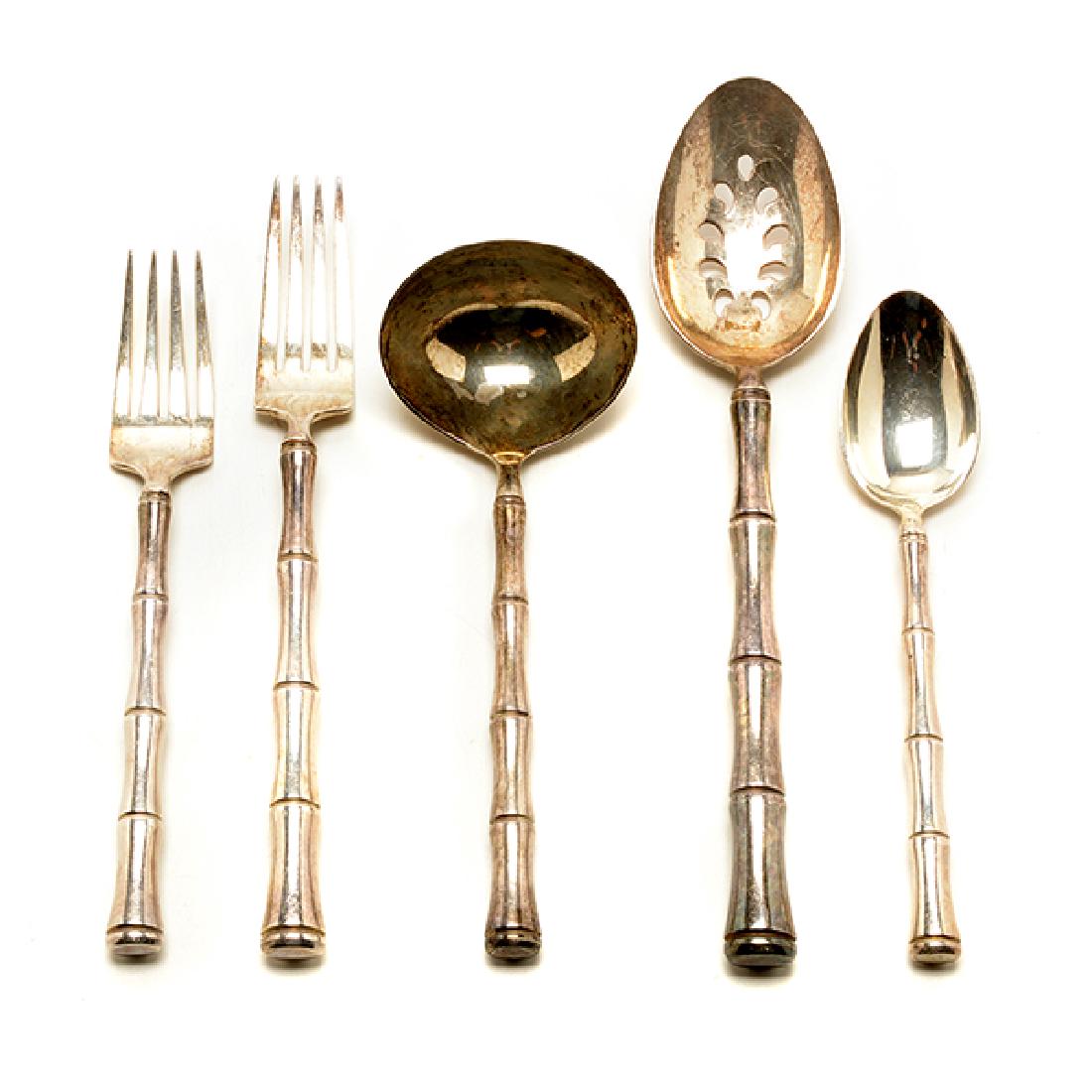 Towle Mandarin Bamboo Sterling Silver Flatware Service (1 of 7)