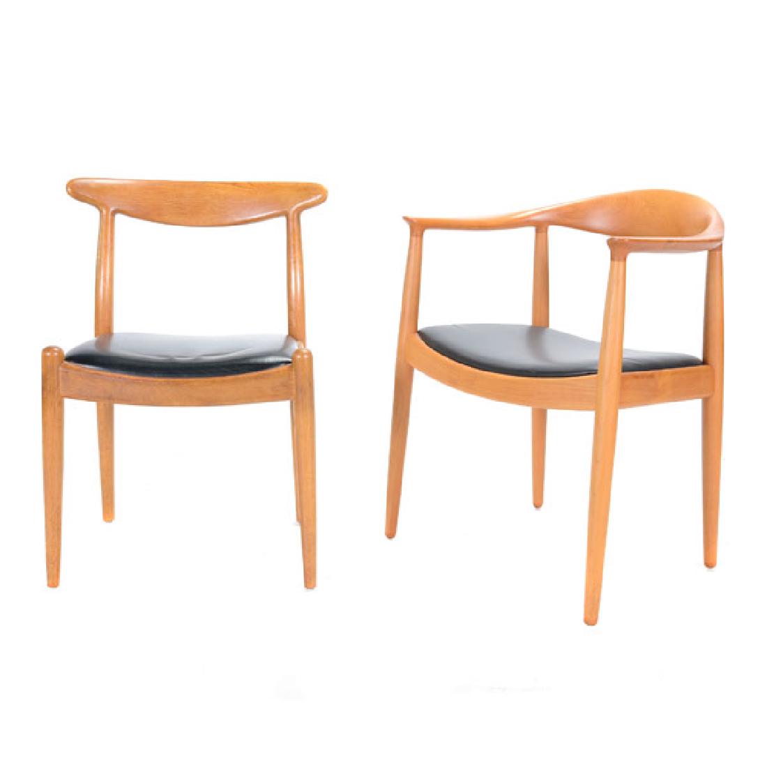 Eight Hans Wegner Dining Chairs (1 of 4)