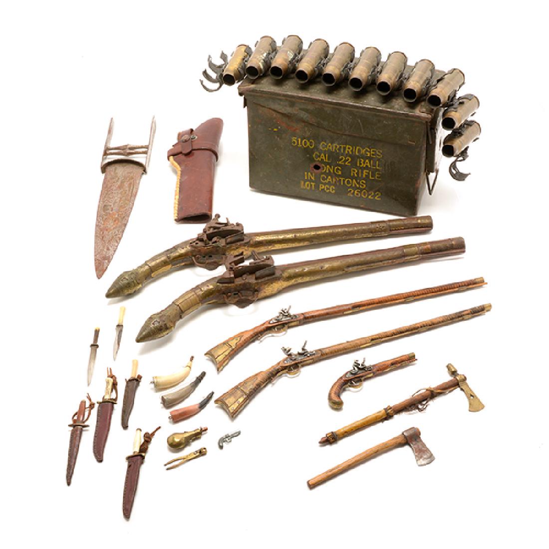 Collection of Miniature Weapons and Accessories (1 of 10)