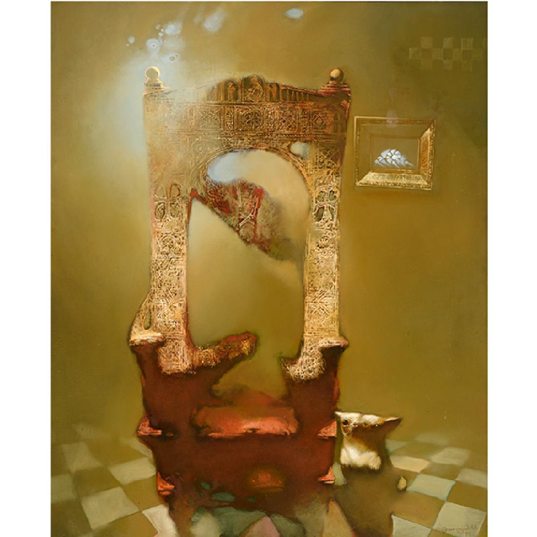 Armen Gasparyan "Golden Archway" oil on canvas (1 of 9)