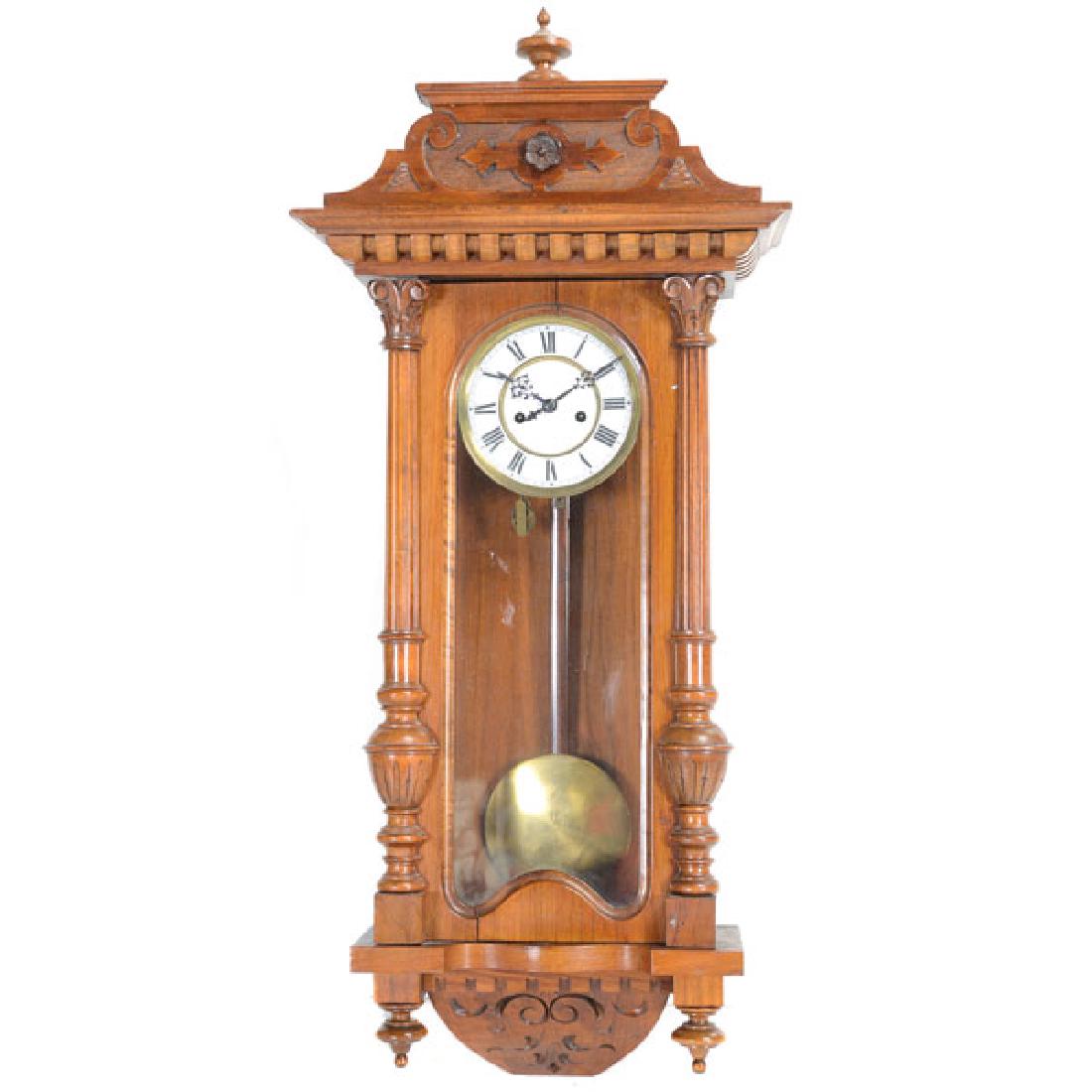 Art Nouveau Regulator Clock (1 of 5)