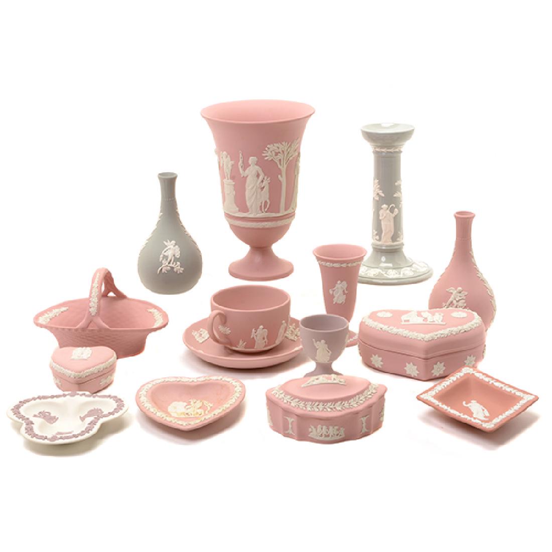 Seventeen Wedgwood Jasperware Articles (1 of 10)