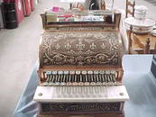 2131: National Barber Shop Cash Register