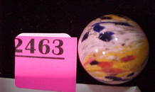 2463: 1 1/8" Polished Onion Skin Marble