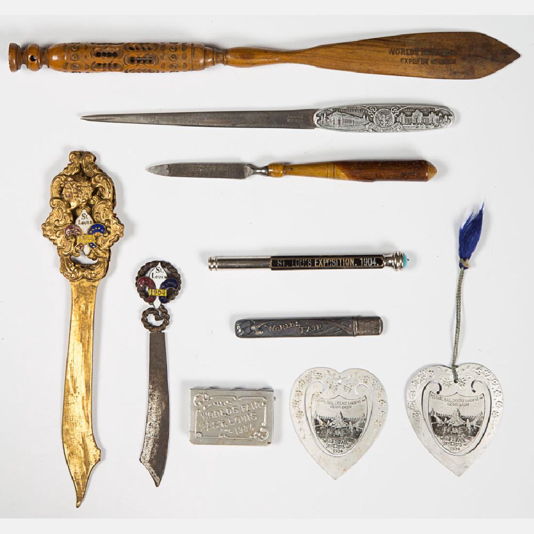 A Miscellaneous Collection of Ten Souvenirs from the (1 of 6)