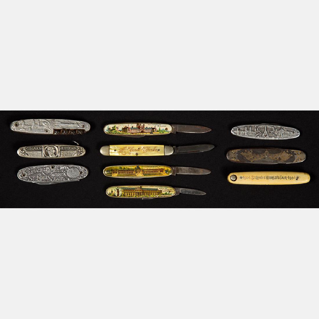 A Miscellaneous Collection of Ten Metal, Celluloid and (1 of 5)