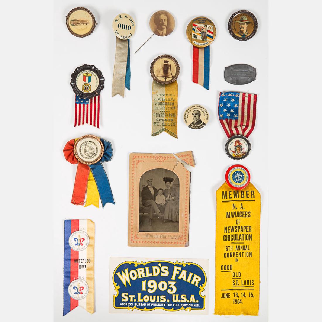 A Miscellaneous Collection of Celluloid, Silk and Paper (1 of 6)