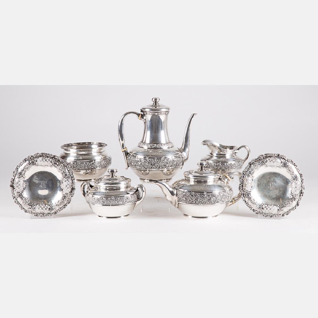 A Tiffany & Company Sterling Silver Seven Piece Coffee (1 of 11)
