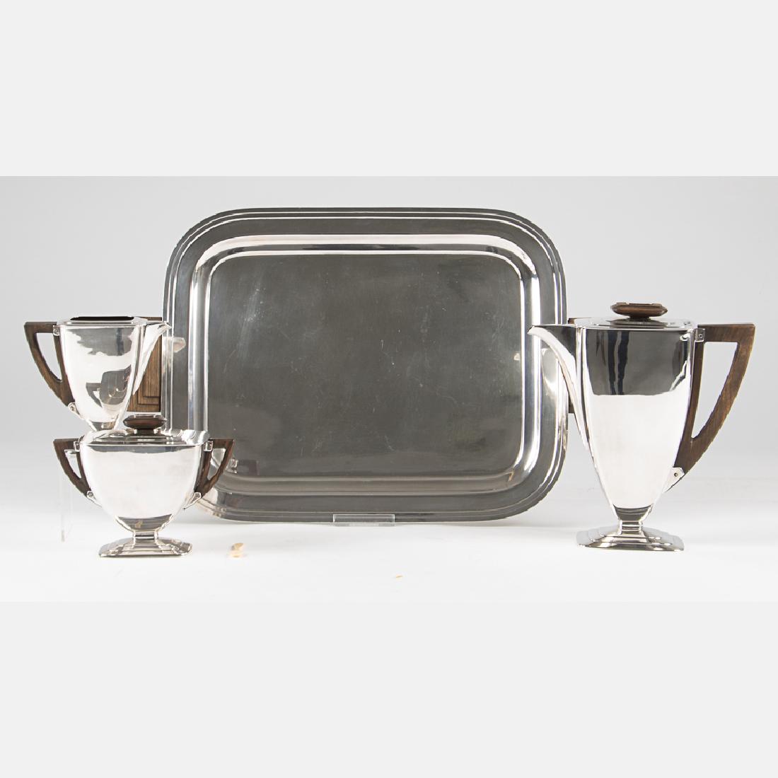 An International Silver Plated French Deco Style Coffee (1 of 5)