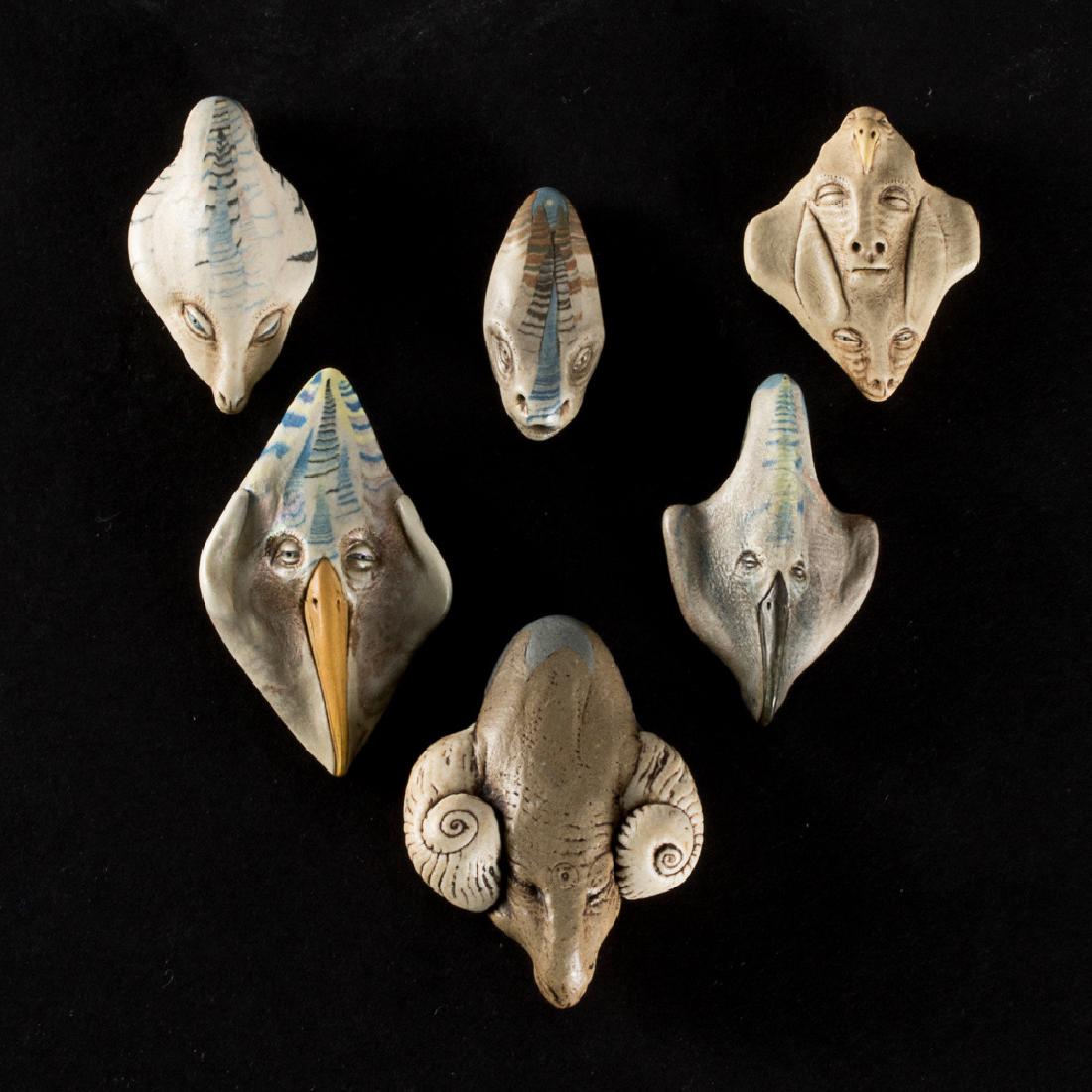 Gary Spinosa (b. 1947) Six Untitled Works, Ceramic (1 of 1)