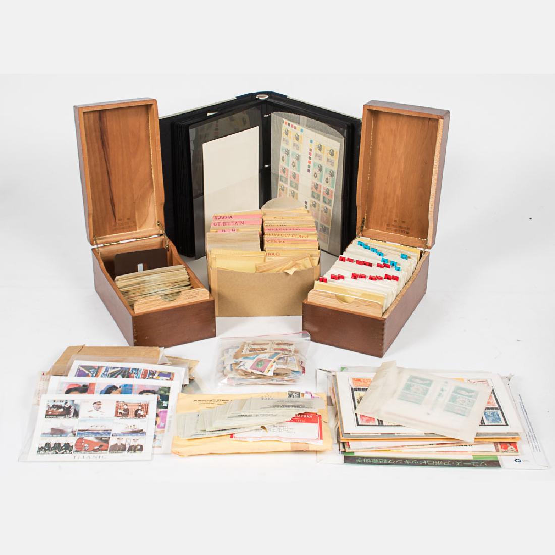 A Collection of Worldwide Stamps, (1 of 4)