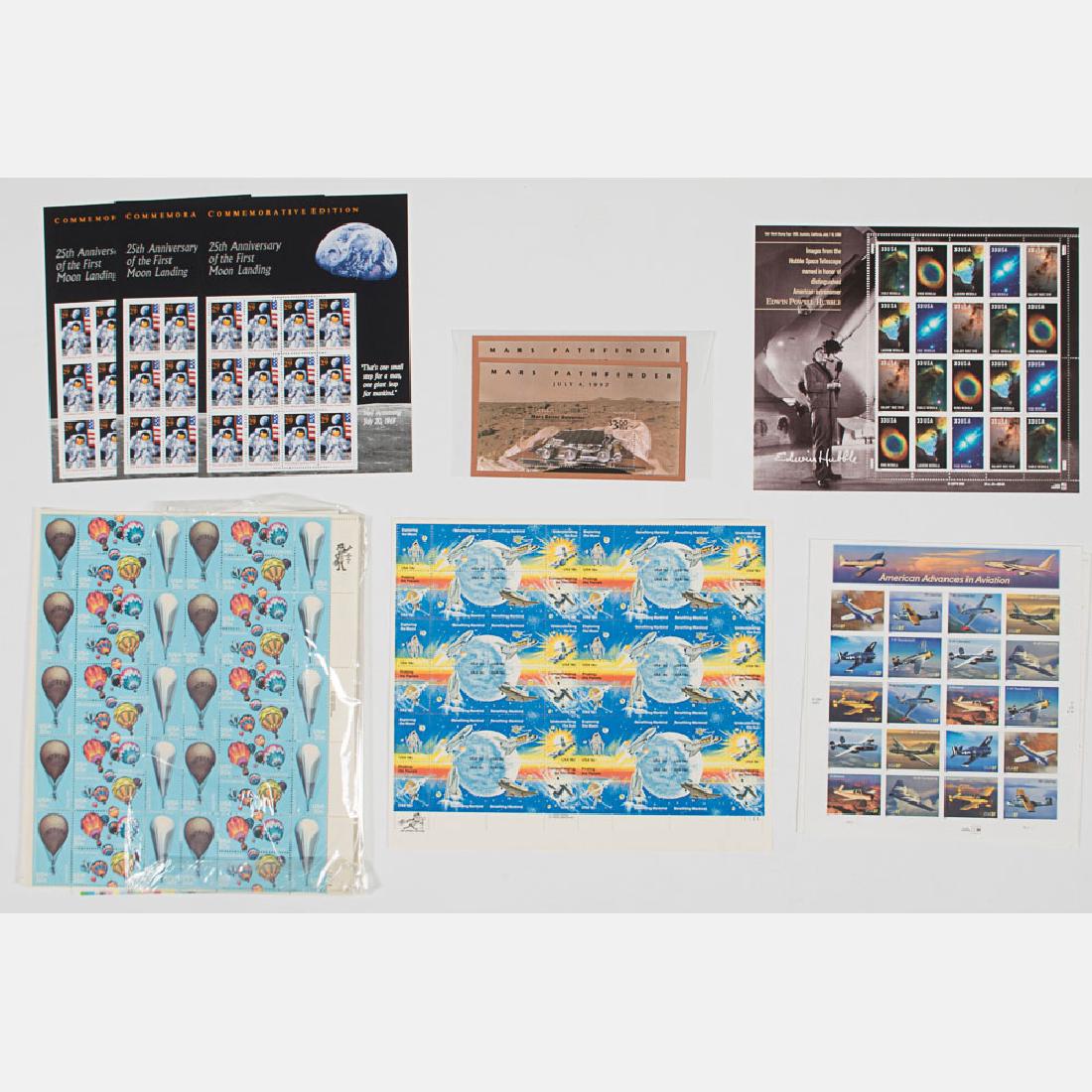 A Collection of US Postage Commemorative Stamp Sheets (1 of 4)