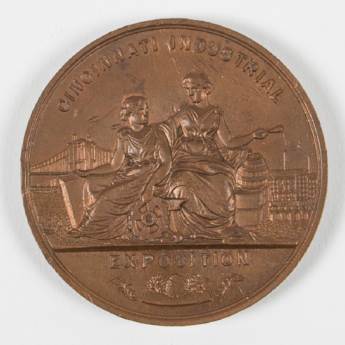 A Copper Award Medal by Anthony C. Paquet from the (1 of 4)