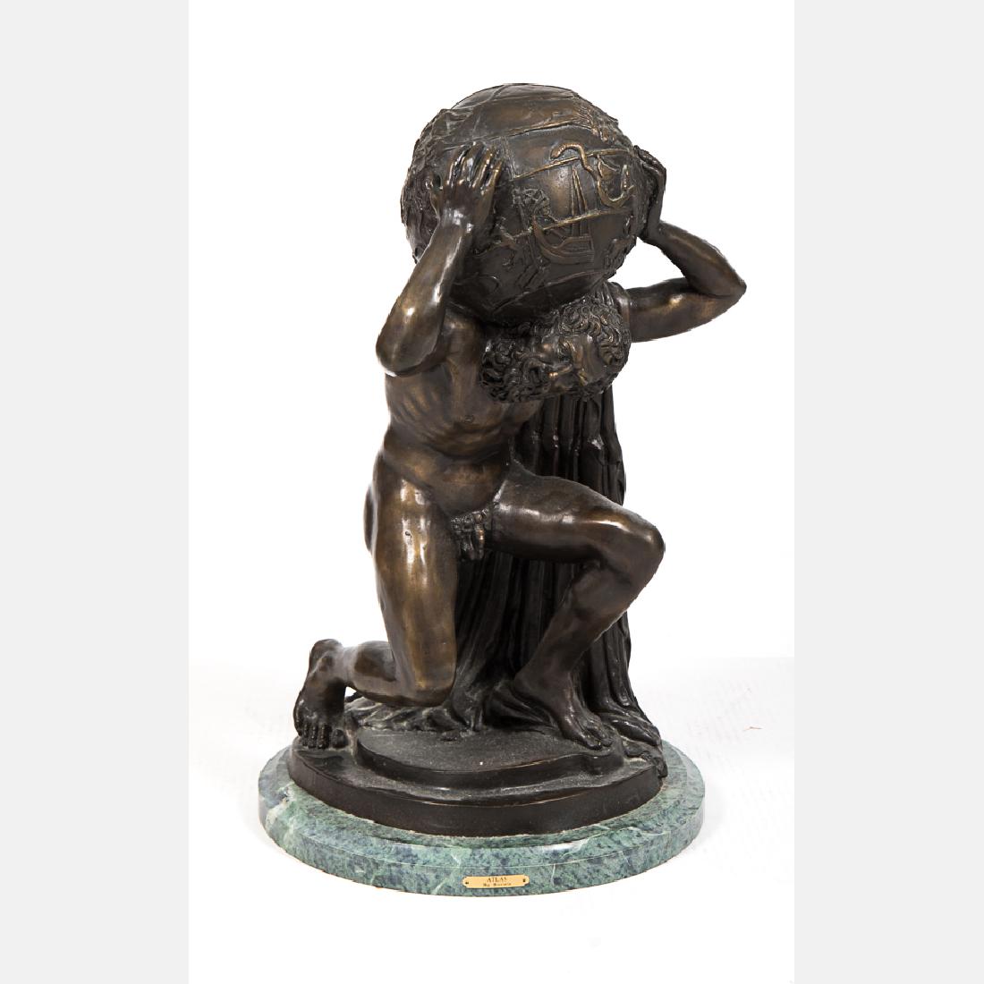 After Giuseppe M. Picciole (20th Century) Atlas, (1 of 2)