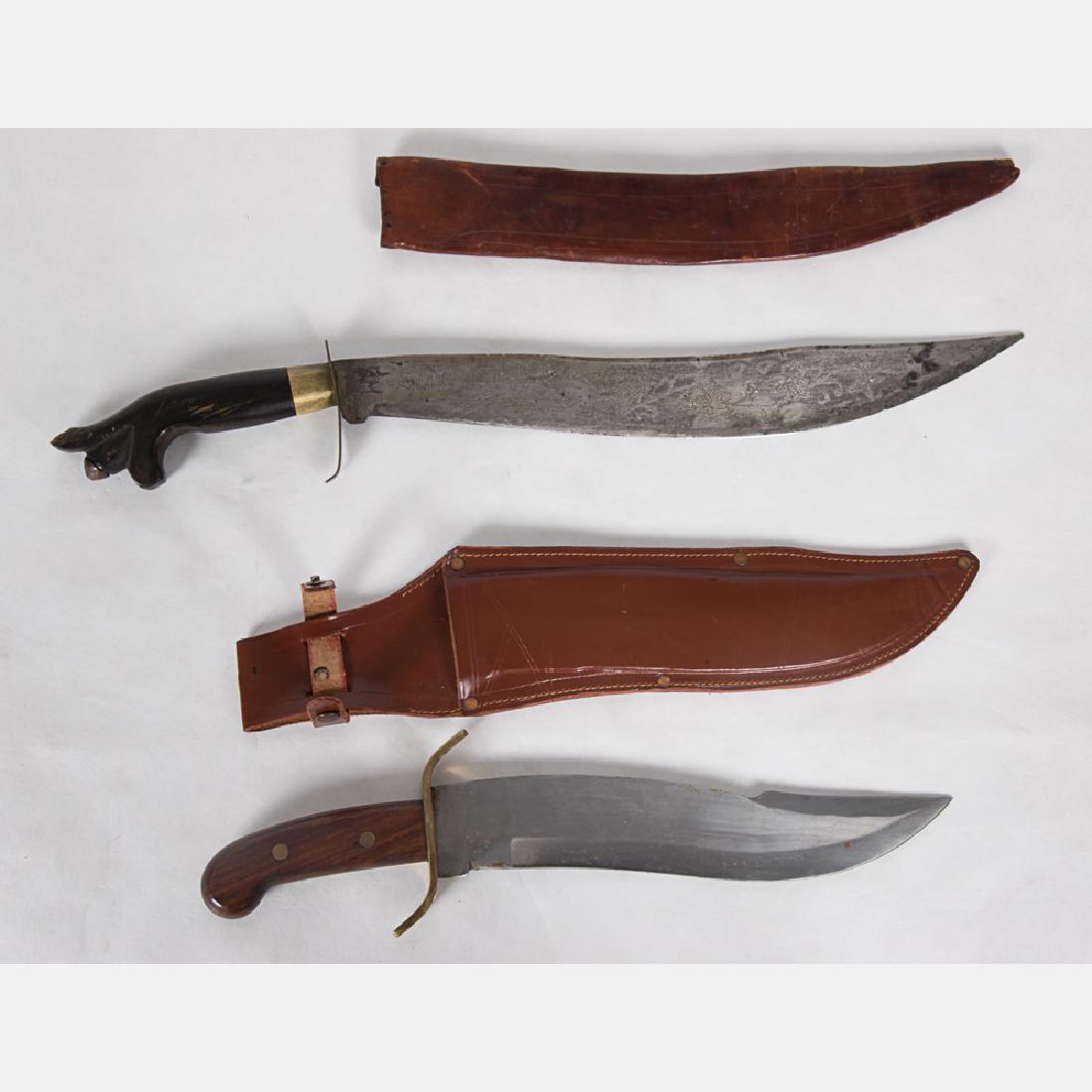 A Filipino Machete and Sheath, 20th Century,