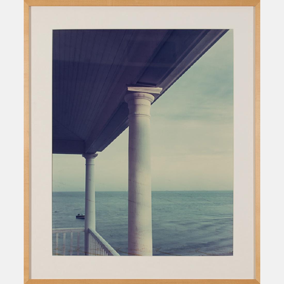 Joel Meyerowitz (b. 1938) Porch Series, Provincetown,: Joel Meyerowitz (b. 1938) Porch Series, Provincetown, 1977, Chromogenic print. Framed dimensions: h: 29 1/4 x w: 24 1/2 in. H: 23 W: 18 1/4 in. From the corporate collection of the Richard E. Jacobs G