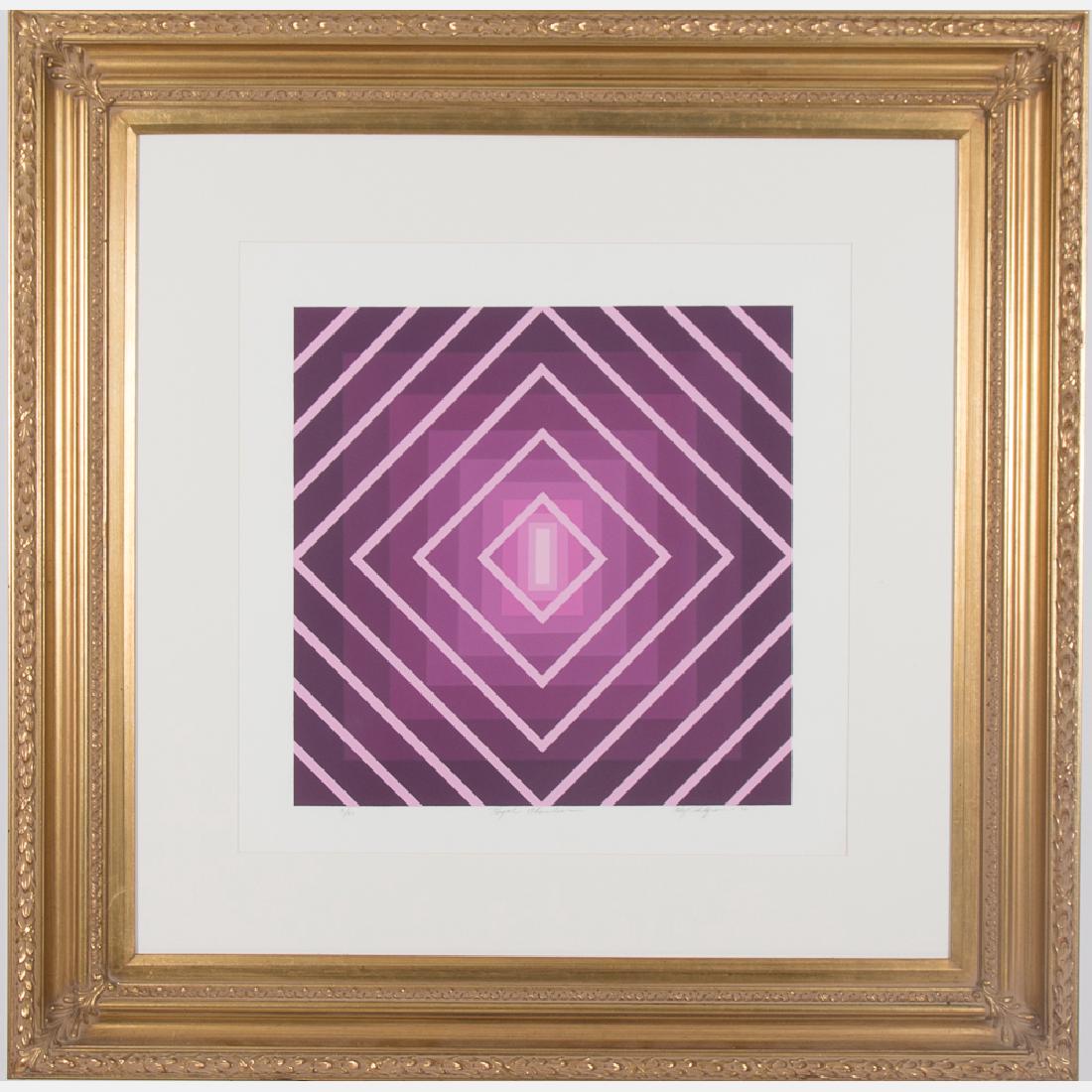 Roy Ahlgren (1927-2011) Royal Chamber, Silkscreen, (1 of 5)