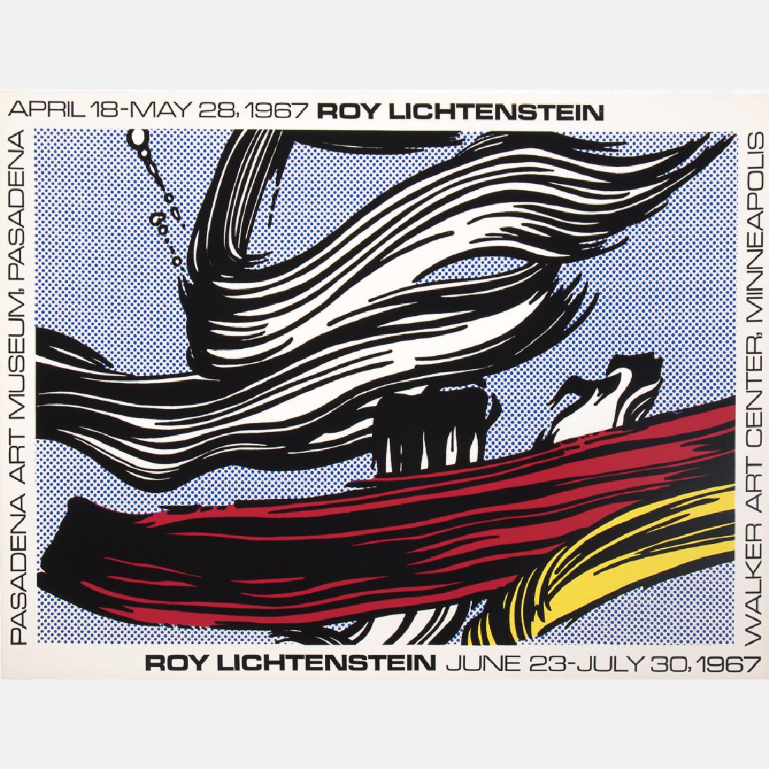 Roy Lichtenstein (1923-1997) Brushstrokes at Pasadena (1 of 2)