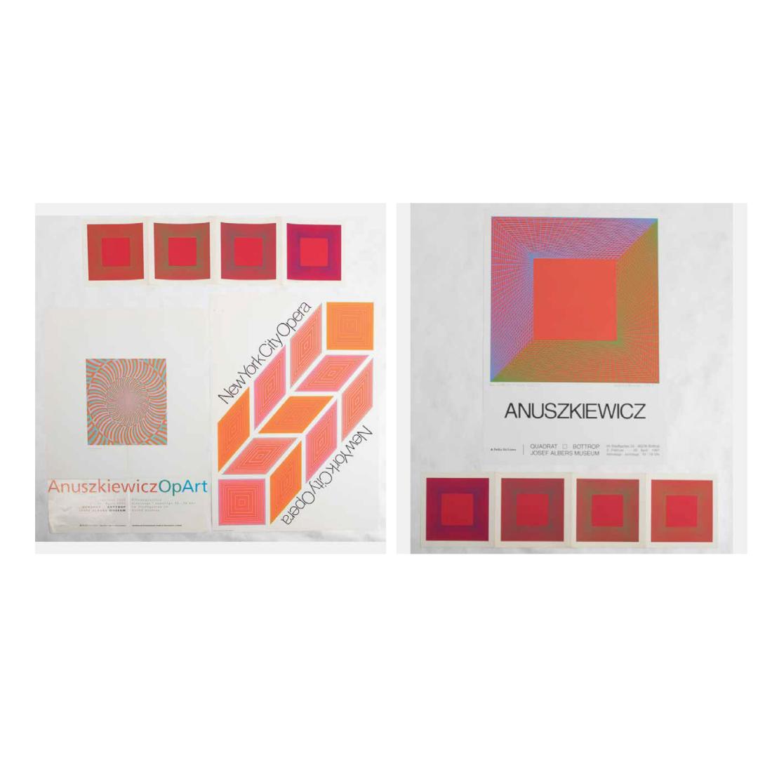 A Group of Richard Anuszkiewicz (b. 1930) Exhibition (1 of 10)