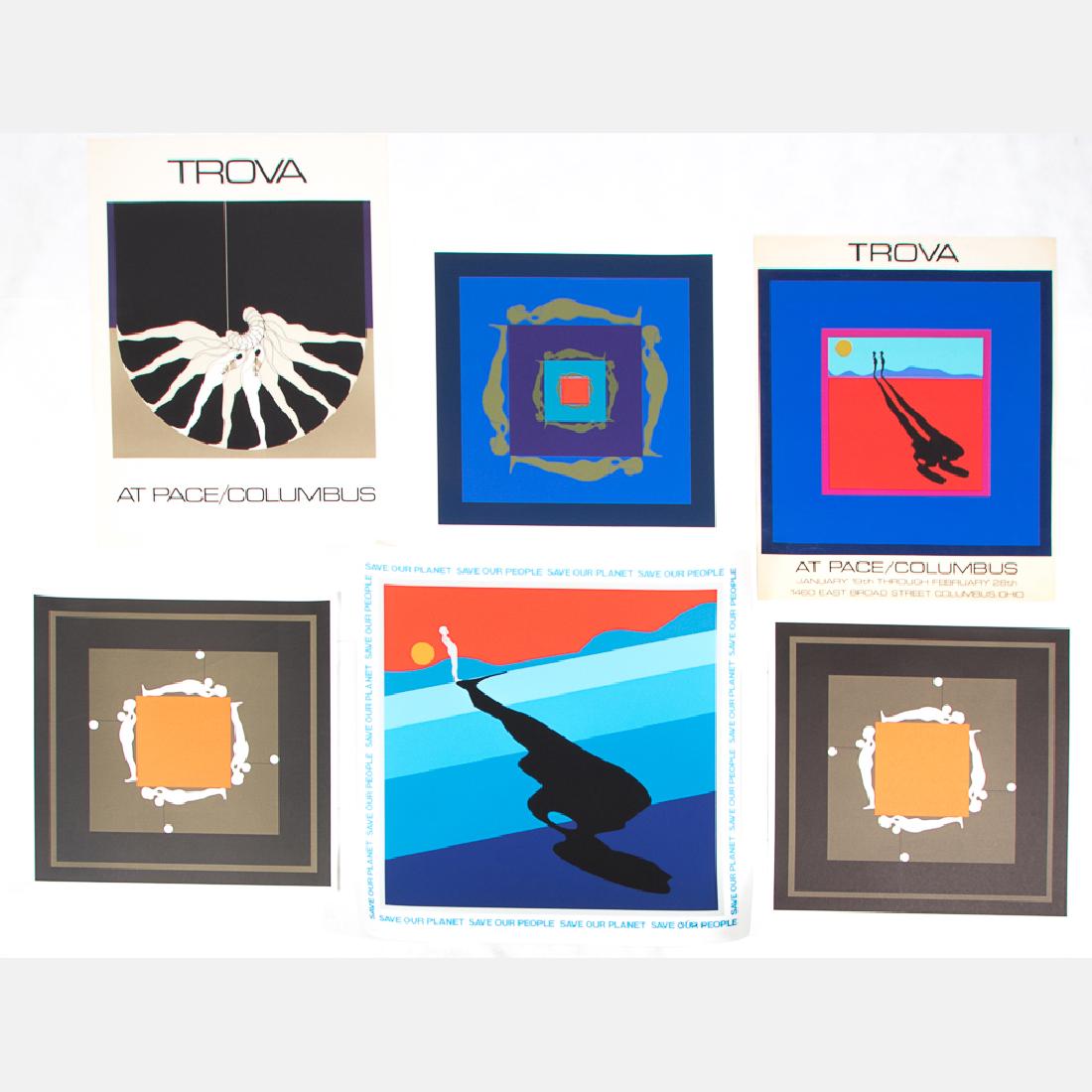 Ernest Trova (1927-2009) A Collection of Six Exhibition (1 of 2)