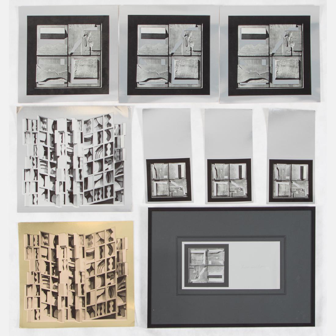 Louise Nevelson (1899-1988) Untitled, Embossed drawing (1 of 2)