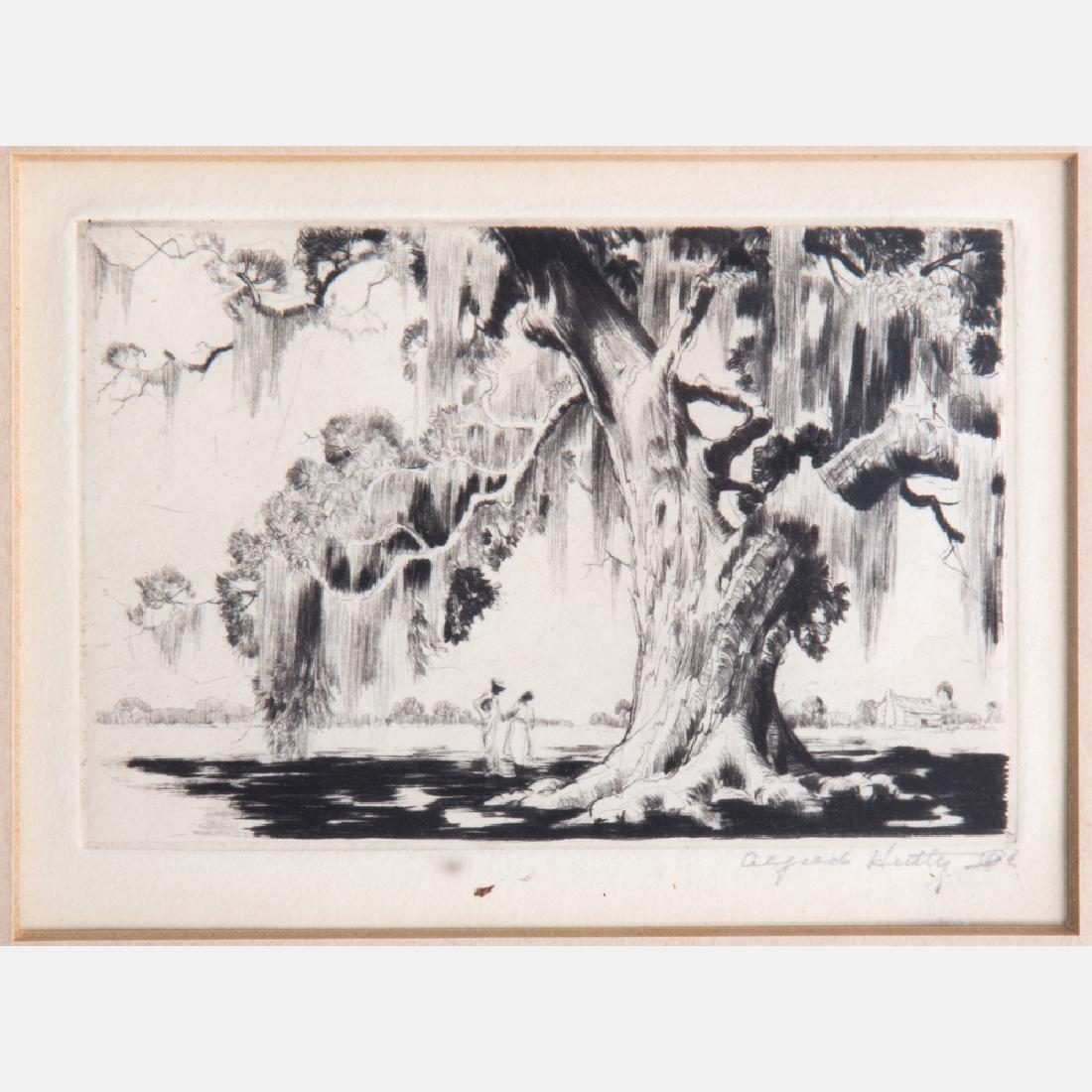 Alfred Heber Hutty (1877-1954) Edisto Live Oak, (1 of 4)