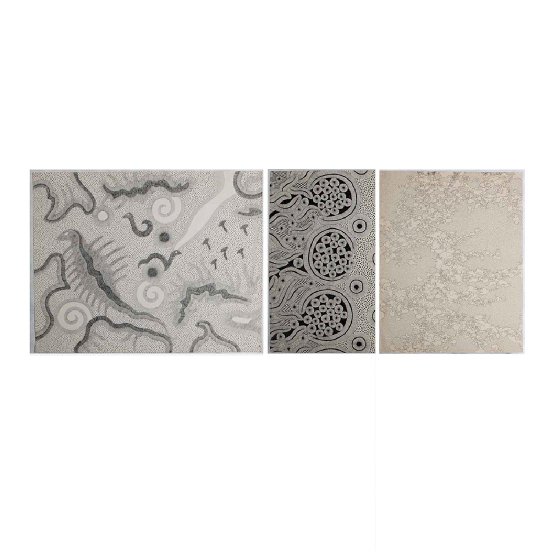 Stewart Katz (20th Century) Three Original Works, (1 of 10)