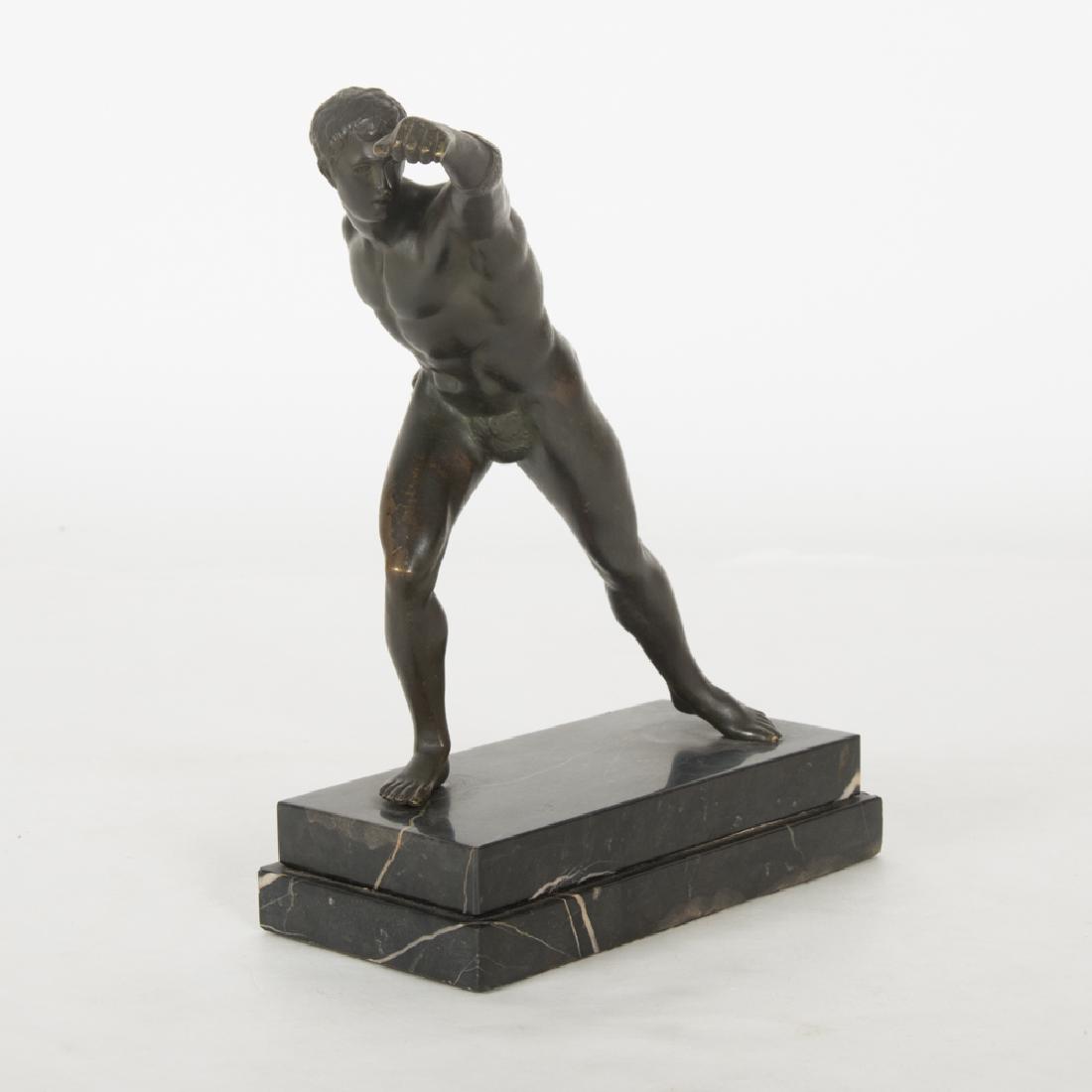 A Bronze Borghese Gladiator Figure, 20th Century, (1 of 7)