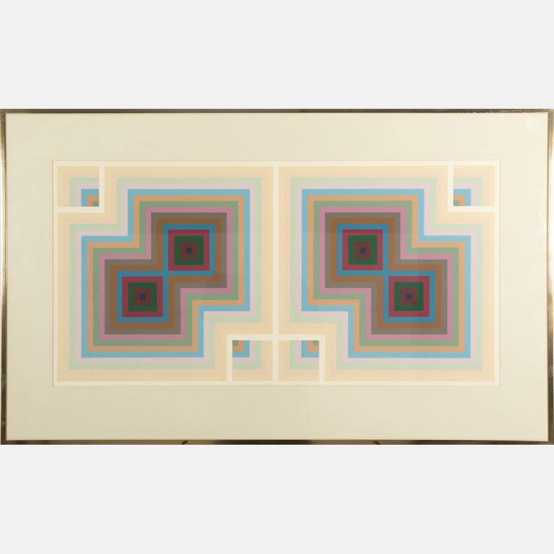 Jurgen Peters (b. 1936) Simultaneous, Serigraph, (1 of 3)