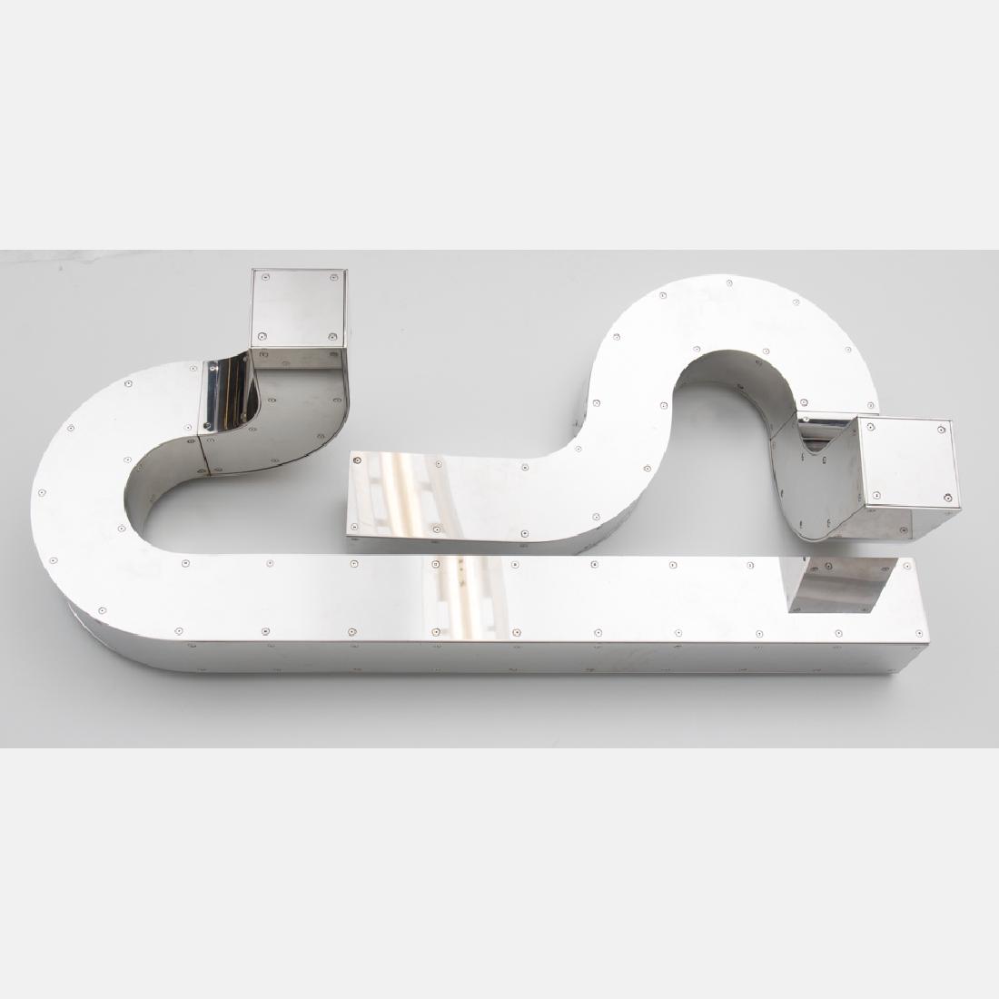 Stephen Porter (b. 1941) Untitled, Chrome metal (1 of 5)