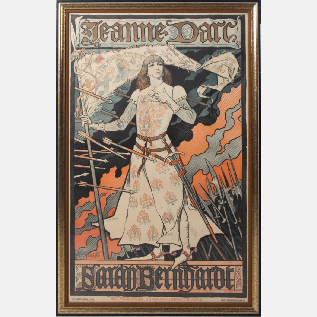 Eugene Grasset (1845-1917) Jeanne d'Arc/Sarah (1 of 5)