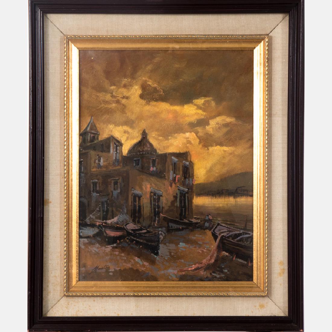 Neapolitan School (19th/20th Century) House in a (1 of 5)