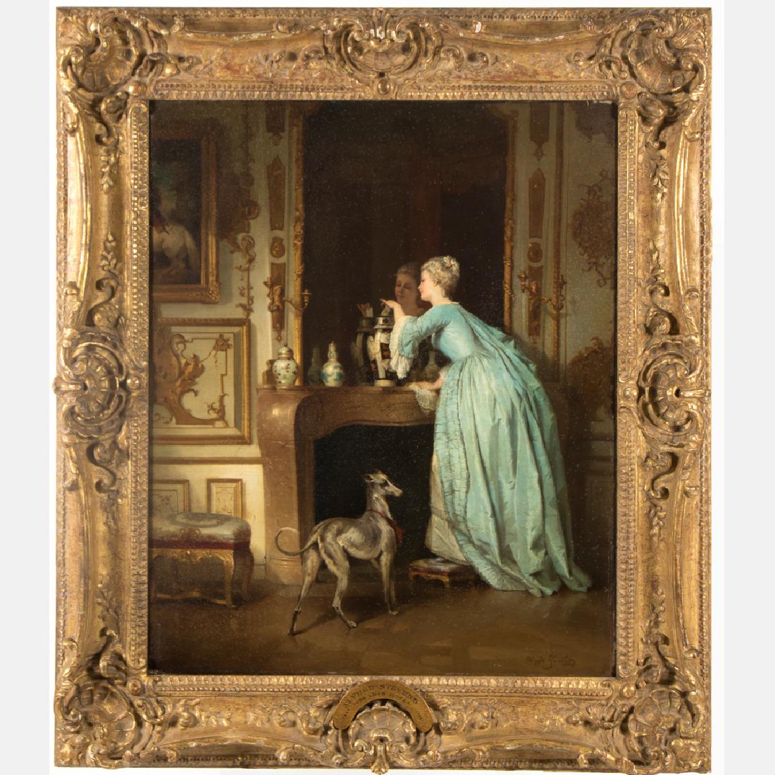 Alfred Emile Leopold Stevens (1823-1906) The Love Note, (1 of 14)