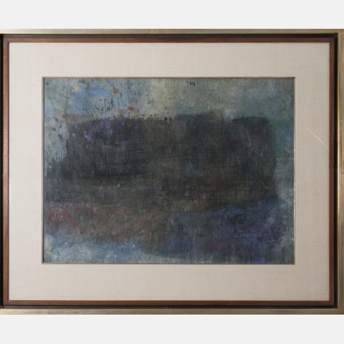 Robert Laessig (1913-2010) Untitled, Watercolor and ink (1 of 2)