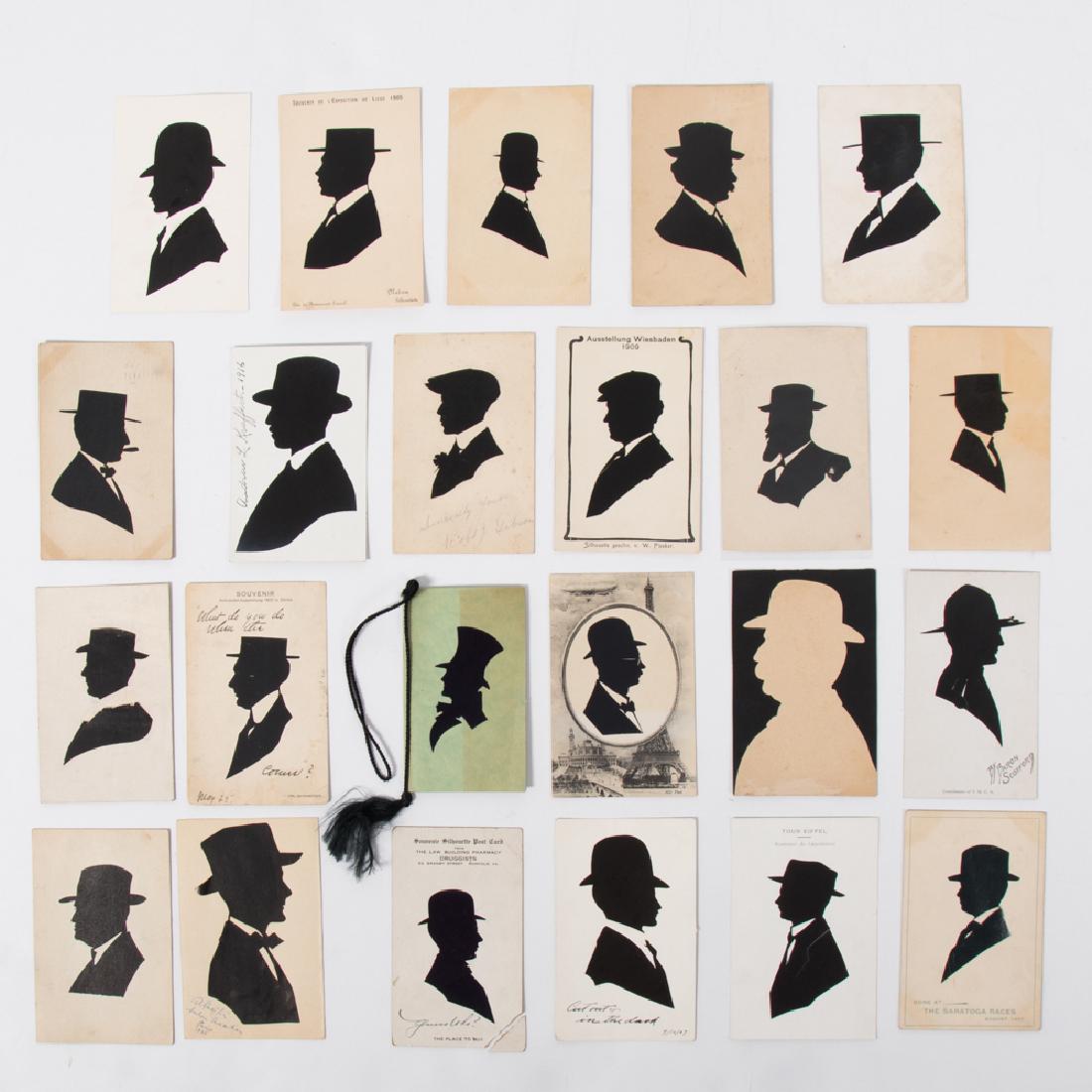 A Collection of Twenty-One Cut Paper and Ink (1 of 2)