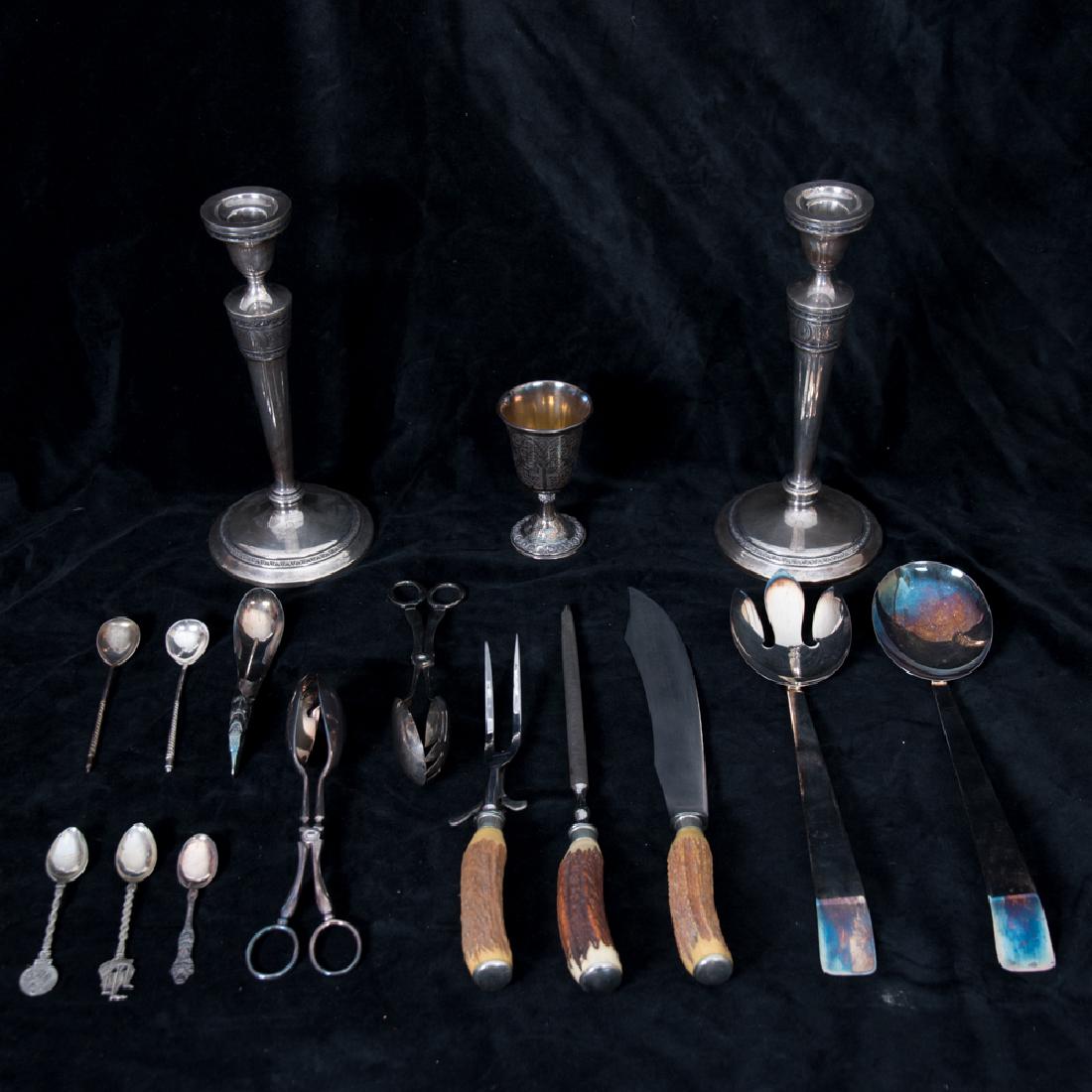 A Pair of International Weighted Sterling Silver (1 of 1)